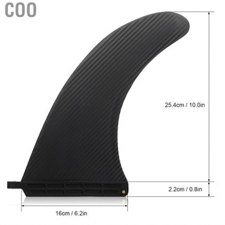 Coo COO ALOMEJOR SINGLE FIN CARBON Sợi cấu trúc Surfboard và Paddleboard với hộp phù hợp cho trung tâm (10 dòng)