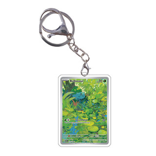 Pokemon Keychain Cards Style Mew Charizard Alakazam Magikarp SV2 151 Anime Game Characters Self Made Acr