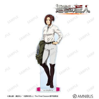 Mô Hình Acrylic Eren Mikasa Levi Attack on titan Trang Trí Bàn, Quà Tặng [12CM]