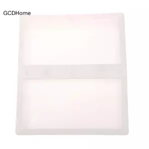GCDHome Bri Đá Khuôn Mặt Đường DIY Lát Vành Khuôn Hình Chữ Nhật Đi Bộ Bê Tông Con Đường Máy Làm Khuôn Cho Bãi Cỏ Sân Sân Trang Trí Sân Vườn HOT