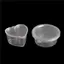 SSVN 10 Cái / lốc Nhựa Màu Nhựa Trong Suốt Hộp Đựng Keo Putty Bọt Bóng Hộp Bảo Quản Slime Bảo Quản.