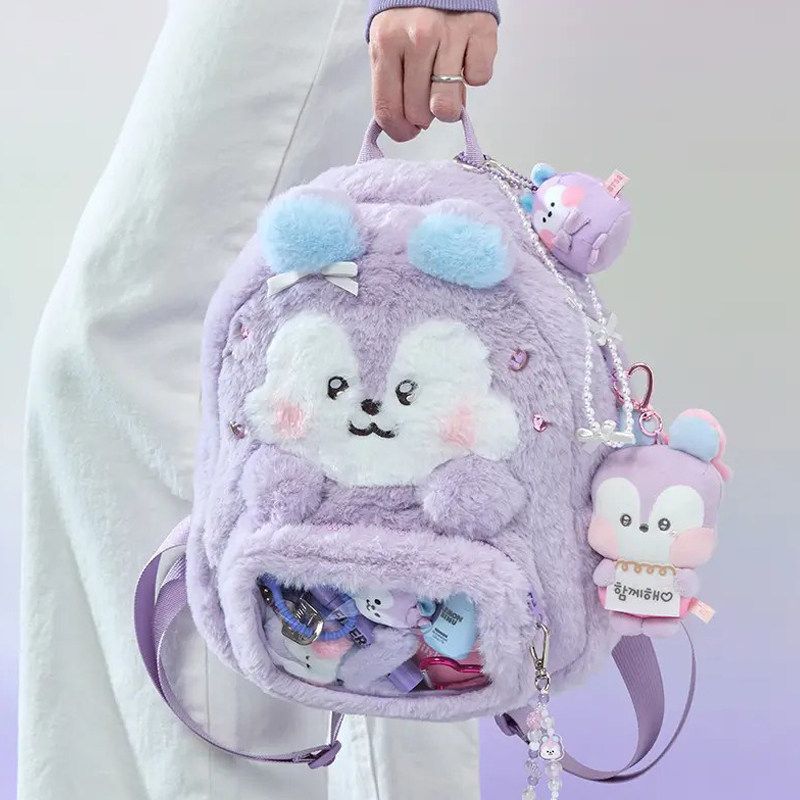 BT21 BTS minini Ba Lô Sang Trọng Đau Túi Bảo Quản Du Lịch Ba Lô Sóng Hàn Quốc Hàng Hóa 6.13
