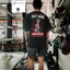 Áo thun có sẵn phong cách rộng thùng thình in hình phong cách đấm bốc 100% Cotton Unisex Nam Nữ Áo thun cổ tròn tay ngắn