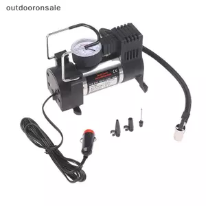 Máy bơm không khí ô tô 12V 100PSI Máy nén khí Mini cầm tay Máy bơm hơi lốp FSI