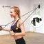 < WHPHous-t > Neo cửa cho dây kháng lực Giá đỡ cửa chống trượt hạng nặng cho tập Yoga tại nhà Tập thể dục Tập thể dục Vật lý trị liệu Đẹp