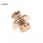 LUImo Đồng Thau Mortise Kẹp Bules Lo Ví Phần Cứng Bền Cho Thủ Công Túi Xách Đóng Cửa Tu Lo Cho Túi Da SBS