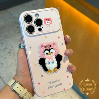 Ốp Lưng Tương Thích Cho iPhone 16 14 12 13 17 15 11 Pro Max X XR XS Max Air 7 8 16 Plus SE Hoạt Hình Đầy Màu Sắc Chấm Bi Động Vật Avatar Bong Bóng Trái Tim