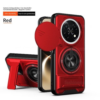 Dành Cho Vỏ Nova15Max Cho Huawei Nova 15 Max Ultra Pro 1 5 Nova15 Max Nova15Ultra Nova15Pro Từ Tính Có Giá Đỡ Vỏ Điện Thoại Đẩy Ống Kính Máy Ảnh Chống Sốc Ốp Lưng Bảo Vệ