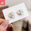 Phong cách đi lại, đa năng, thiết kế kiểu thả, đơn giản, bông tai nữ