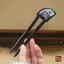 WHX-Hairpin [Cuộn quạt mẫu đơn] Kẹp tóc không phải kiểu Âu Kẹp tóc cổ Hốc Trung Quốc Thiết kế độc đáo Kẹp tóc