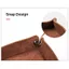 GETVOW Snap Valet Khay, Dụng cụ sắp xếp bàn bằng da thật đa năng, Đóng cửa gọn gàng có thể gập lại Khay lưu trữ máy tính để bàn Khay chìa khóa