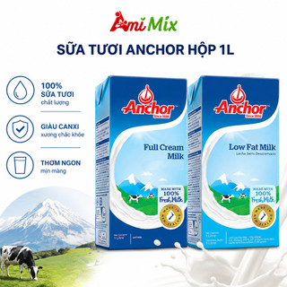 Sữa Tươi Nguyên Kem Anchor Hộp 1L – Thơm ngon, giàu dinh dưỡng