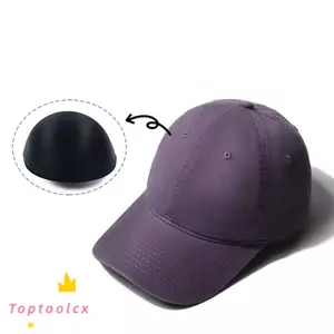 TOPTOOLCX Tấm che nắp bóng chày, Phụ kiện định hình mũ thấm mồ hôi Hỗ trợ mũ mềm, Giá đỡ mũ định hình có thể điều chỉnh chống biến dạng