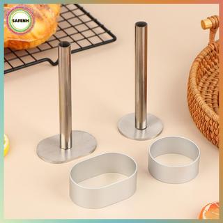 Dụng cụ đúc Pulburon bằng thép không gỉ SAFENH có bánh đẩy Dụng cụ làm bánh vòng bánh ngọt VN