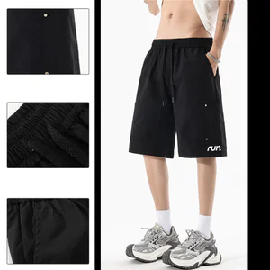 Nam Mùa Hè Nhẹ Rời Thoáng Khí Thường Ngày Ice Silk Quần Short Cao Cấp