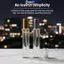 MAKY 10ML Chai Nước Hoa Trong Suốt Thi Glass Chai Tròn Trống Cho s Mẫu DIY Có Thể Đổ Lại VN
