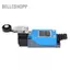 Belleshopp ME-8104 Công tắc hành trình giới hạn Cần gạt con lăn có thể điều chỉnh Micro 12 x 4 2,7cm Kích thước nhỏ và trọng lượng nhẹ DC 115V 0,4A Áp dụng cho điều khiển đột quỵ Hướng chuyển động hoặc