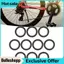 Belleshopp 6805-2RS Thay thế vòng bi tốc độ cao cho ứng dụng động cơ 10 chiếc Bóng cao su chịu lực sâu 25 × 37 7mm