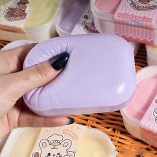 Squishy Mô Phỏng Bánh Vuông Bóp Đồ Chơi Chậm Bánh Nhỏ Giảm Căng Thẳng Cảm Giác Thần Tài Đồ Chơi Dành Cho Lo Âu Adhd Người Lớn