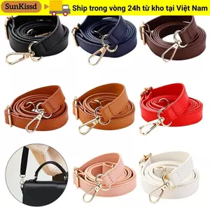 SUNKISSD 130cm Thắt lưng túi xách có thể tháo rời Thay thế có thể điều chỉnh Tay cầm ví