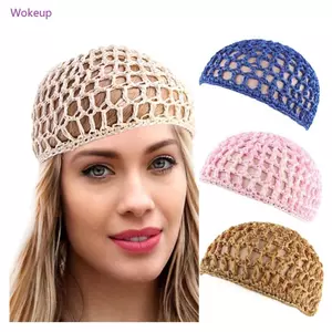 Woke Đảng Chui Đầu Mũ Móc Đầu Handmade Rỗng Mũ Trán Tóc Trang Sức Tóc Cho Lễ Hội Âm Nhạc