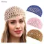 Woke Đảng Chui Đầu Mũ Móc Đầu Handmade Rỗng Mũ Trán Tóc Trang Sức Tóc Cho Lễ Hội Âm Nhạc