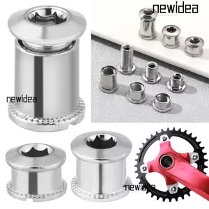 NEWIDEA 5 Cặp Phanh Crankset Bu Lông Xe Đạp Dụng Cụ Thép Cố Định Cho Chainwheel