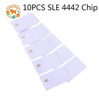 CANAMEK 10 Chiếc SLE 4442 Chip Với Hico Sọc Từ Thẻ IC Tiếp Xúc Thẻ 2 Trong 1 nk CSF