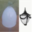 Đèn Đường Phố Chụp Đèn Sân Vườn Acrylic Khu Bảo Trì Đèn Đường Phố Giá Đỡ Đèn Bãi Cỏ Đèn Cảnh Quan Bài Đầu Đèn Vỏ Trắng YFMG