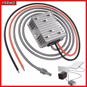 Cáp nguồn YRBWD Step Up, Bộ chuyển đổi dây nguồn DC đầu vào 12V / 24V sang 57V 30V 3.5A, Bộ chuyển đổi di động DC 4.5A IP68 Bộ chuyển đổi chống nước cho du lịch Starlink Gen 3