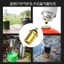 Xe Tăng Dài Bình Bằng Van Bơm Hơi Đồng Hồ Bể Ngoài Trời Đơn Giản Bơm Hơi Khớp Cassette Xe Tăng Bơm Hơi Phẳng Van Bơm Hơi 6.20 HKWC