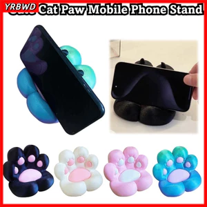 Giá đỡ điện thoại móng vuốt YRBWD, Giá đỡ điện thoại hình mèo trang trí máy tính để bàn bền bỉ, In giá đỡ điện thoại vui nhộn cho người sắp xếp máy tính để bàn