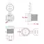 Yicheng Xe Máy Sạc usb Sạc Nhanh Xe Chống Nước Sửa Đổi Cổng Sạc Lắp Đặt Điện Thoại Di Động Sạc Nhanh 12V-24V