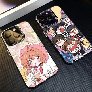 Ốp lưng có thể dùng cho iPhone 7Plus 11 15 12 14 13 Pro Max XR 8 Plus X XS Max SE, ốp điện thoại dễ thương chủ đề Anime