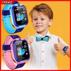 Đồng hồ trẻ em YRBWD, có hệ thống định vị Đồng hồ thông minh trẻ em Q12 chống nước, Đa chức năng an toàn có cuộc gọi, SOS, Thẻ Sim Camera Màn hình cảm ứng Điện thoại Quà tặng sinh nhật cho trẻ em