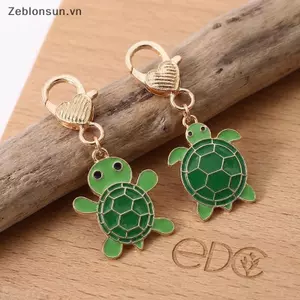 # HB # Móc khóa rùa biển Túi động vật đại dương Charm Mặt dây chuyền dễ thương cho quà tặng trang sức Unisex Vòng chìa khóa ô tô Trang trí phụ kiện.