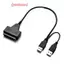Cáp SATA Cho Laptop SSD 2.5 Inch Máy Tính Để Bàn HDD Bên Ngoài Ổ Cứng USB 2.0 Adapter Có Cổng Cấp Nguồn Cho Hệ Điều Hành, Cho Windwos