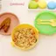 Hộp Cơm Trưa Hamburger Kid Bento Hộp Đựng Thực Phẩm Hộp Cơm Trưa Burger Sáng Tạo