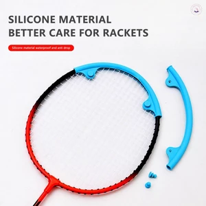 Vỏ bọc cạnh đầu vợt cầu lông Chất liệu silicon nhẹ và chống mài mòn Thích hợp để giảm tác động chơi