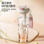 2025 Lily of the Valley Cốc Nước Bé Gái Cốc Nhựa Giá Trị Cao Cốc Cà Phê Di Động Cốc Nước tritan Cốc Tiện Dụng IAF7
