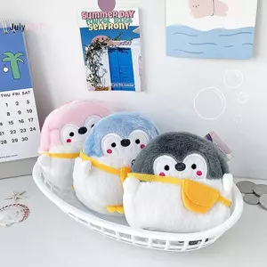 JULYHOT Dễ Thương Chim Cánh Cụt Nhỏ Ví Đựng Tiền Xu Hoạt Hình Mini Mềm Ví Tiền Xu Đáng Yêu Dòng Dữ Liệu Túi Đơn Giản Bền Sang Trọng Ví Đựng Tiền Xu Phụ Kiện Massivedeals
