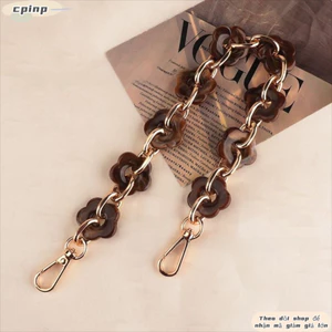 Dây đeo dây chuyền túi CPINCP, Dây đeo túi xách đa năng có thể tháo rời, Dây đeo thay thế Acrylic bằng nhựa sáng tạo Phụ kiện tự làm