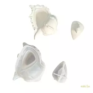 Exhila Sáng Tạo Khuôn Silicon Hình Conch Bảo Quản Có Thể Khuôn Silicon Chậu Cây Khuôn