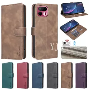 Ốp YJD Cho Realme 16T Màu Trơn Họa Tiết Cao Bồi Da Khe Cắm Thẻ Vỏ Điện Thoại Chống Rơi