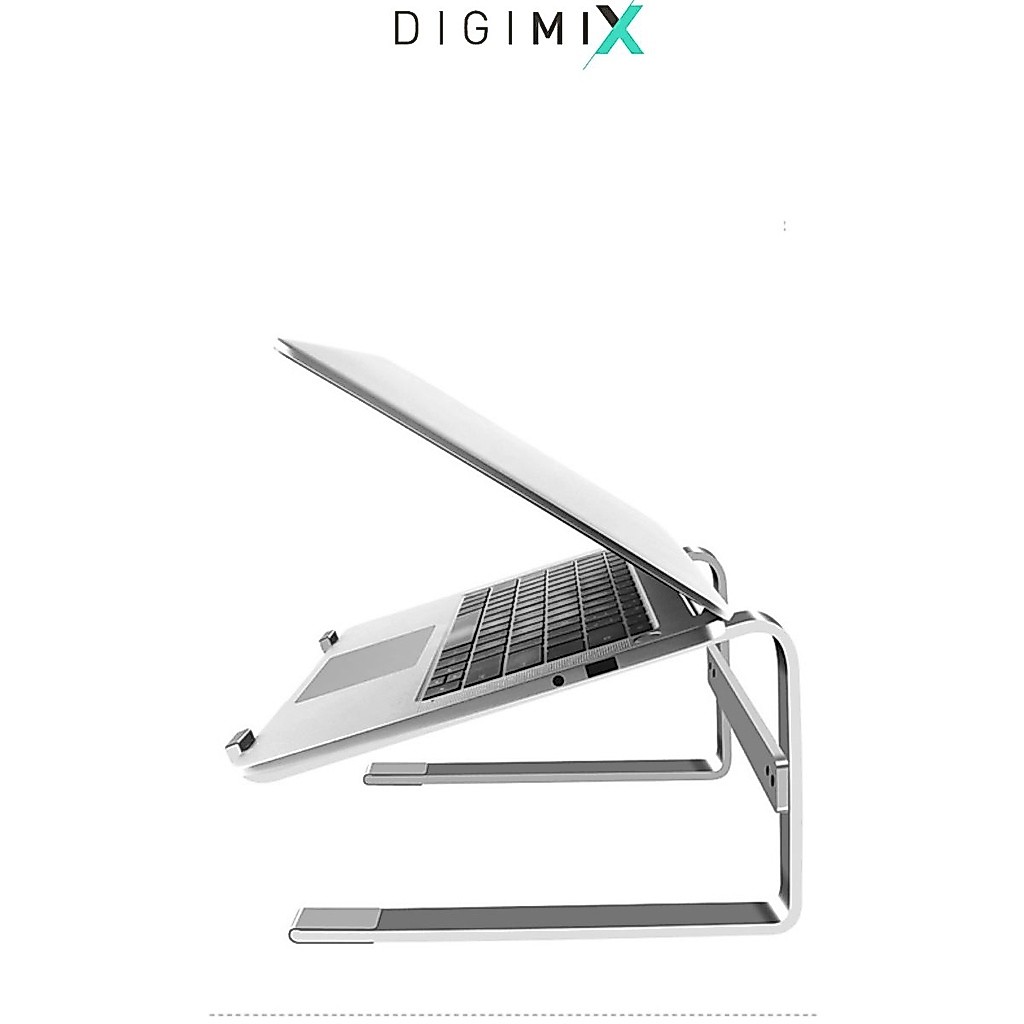 DIGIMIX | L210 - Giá Đỡ Nâng Cao Laptop Bằng Nhôm, Hỗ Trợ Tản Nhiệt Mã ...