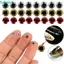 FUHUIOT 3D Mắt Cá Mô Phỏng Ba Chiều Miếng Dán Câu Cá 100 Cái / lốc Bay Câu Cá Phụ Kiện Câu Cá DIY Mắt