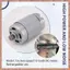 12V 13 răng -550VC-8518 Động cơ GEAR cho GSR12V-15 3601H68102 Máy khoan điện Phụ tùng bảo trì tuốc nơ vít (R F C V)