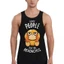 Anime Hoạt Hình Nhanh Khô Tank Top Nam Không Tay Thể Hình Tập Gym Vest, Áo Sơ Mi In Manga Dễ Thương