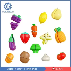 Chơi Đồ Chơi Thực Phẩm Cho Trẻ Em Phụ Kiện Nhà Bếp Nhẹ, Di Động, Giả Vờ Rau Phụ Kiện Cho Bé Trai Bé Gái Trẻ Em