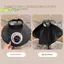 Mũ chống nắng quạt chạy bằng năng lượng mặt trời 18cm Vành siêu lớn có thể điều chỉnh chống tia cực tím cho câu cá ngoài trời nam nữ [MỚI]